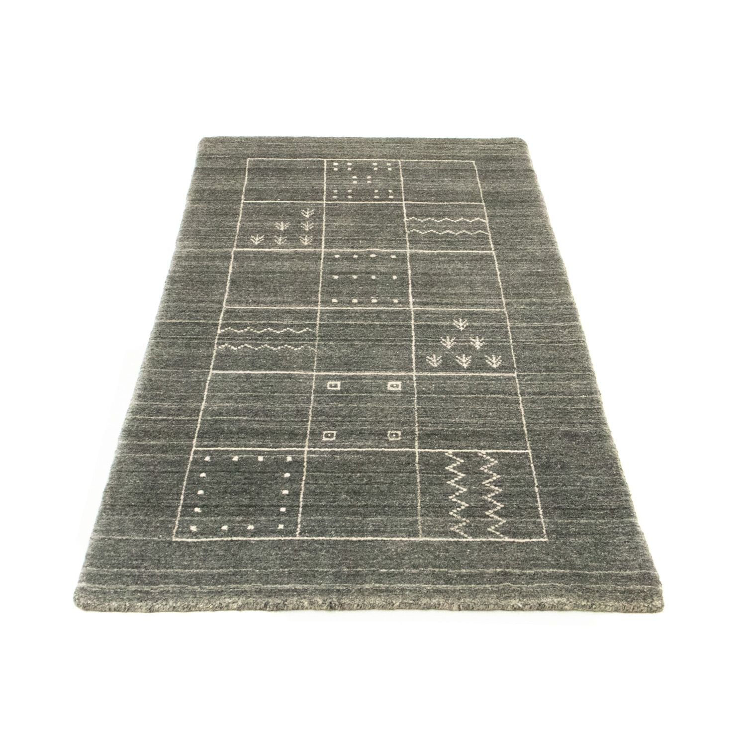 Alfombra Vintage - 140 x 70 cm - gris