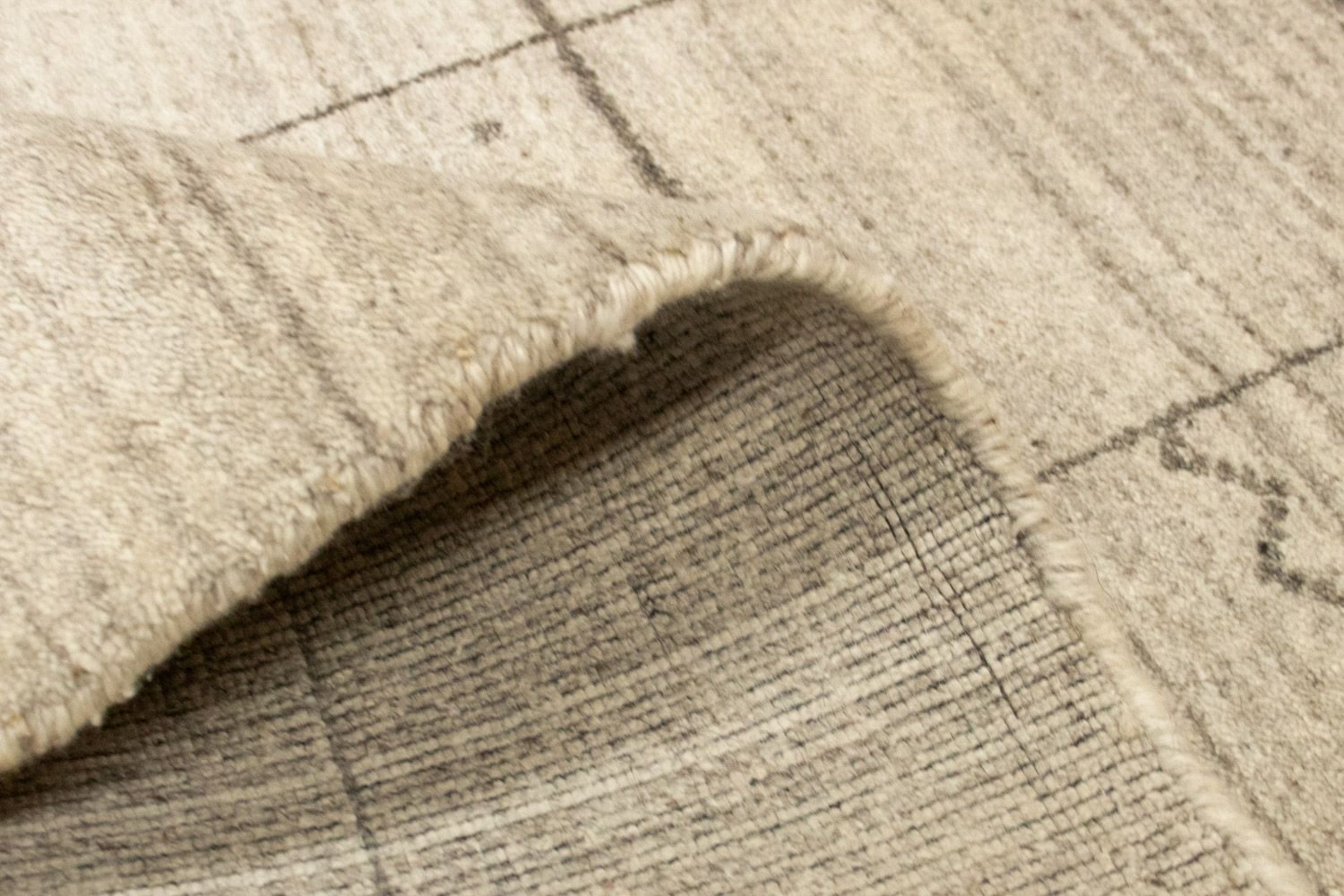 Alfombra Vintage - 160 x 90 cm - beige