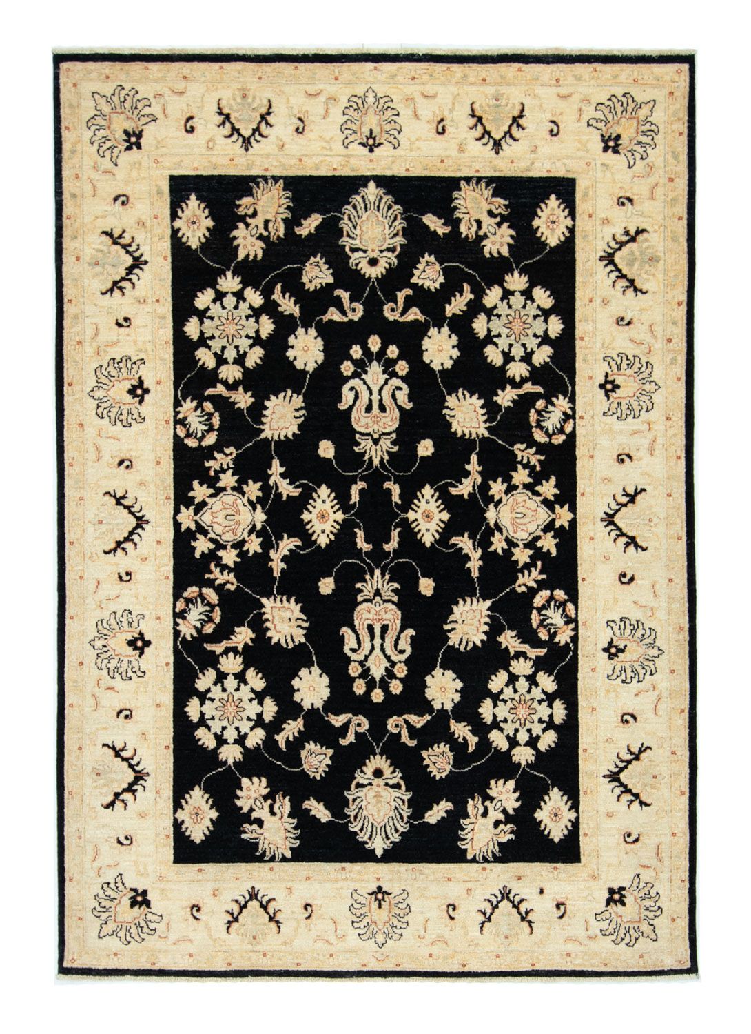 Alfombra Ziegler - 205 x 143 cm - negro