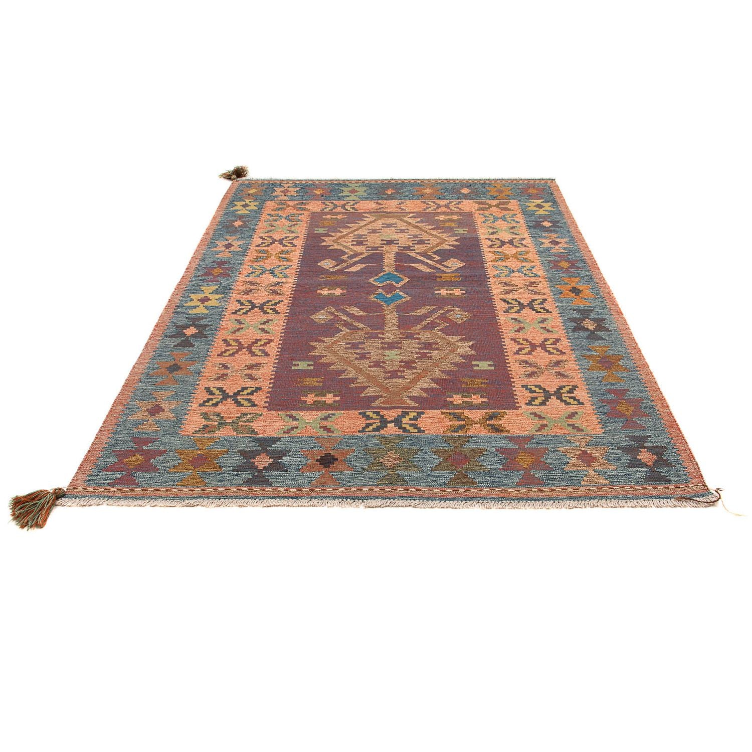 Alfombra Kelim - Oriental - 207 x 151 cm - multicolor