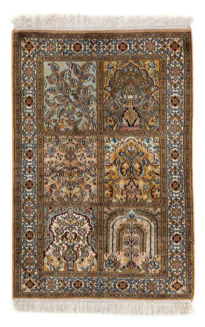 Alfombra persa - Clásica - 90 x 59 cm - multicolor
