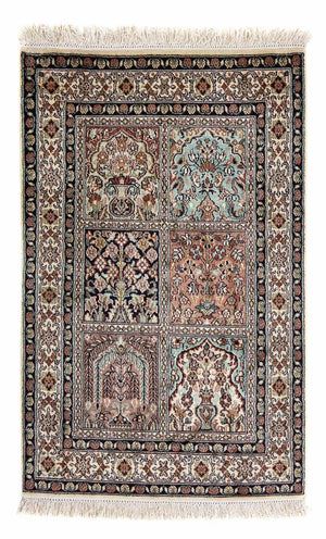 Alfombra persa - Clásica - 95 x 65 cm - multicolor