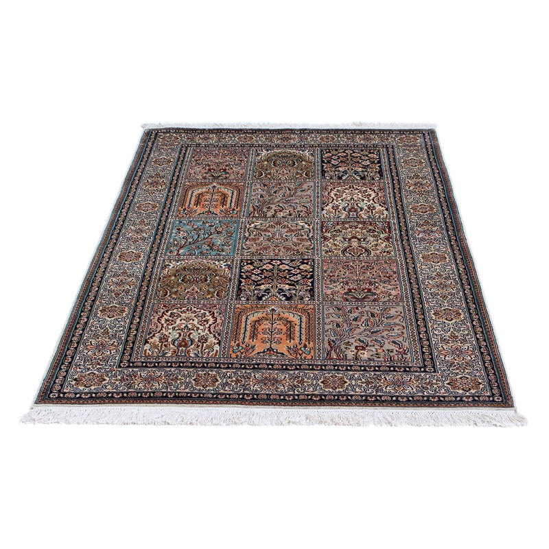 Alfombra de seda - Seda de Cachemira - 152 x 96 cm - multicolor