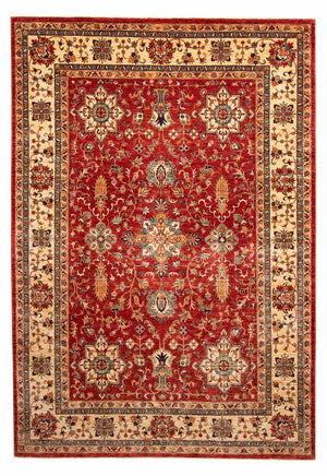 Alfombra Ziegler - 288 x 204 cm - rojo oscuro