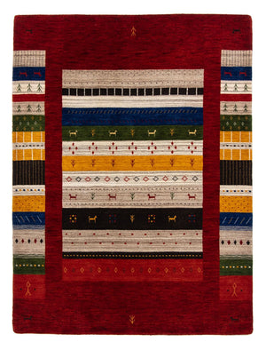 Alfombra Gabbeh - Loribaft Persa - 200 x 144 cm - multicolor
