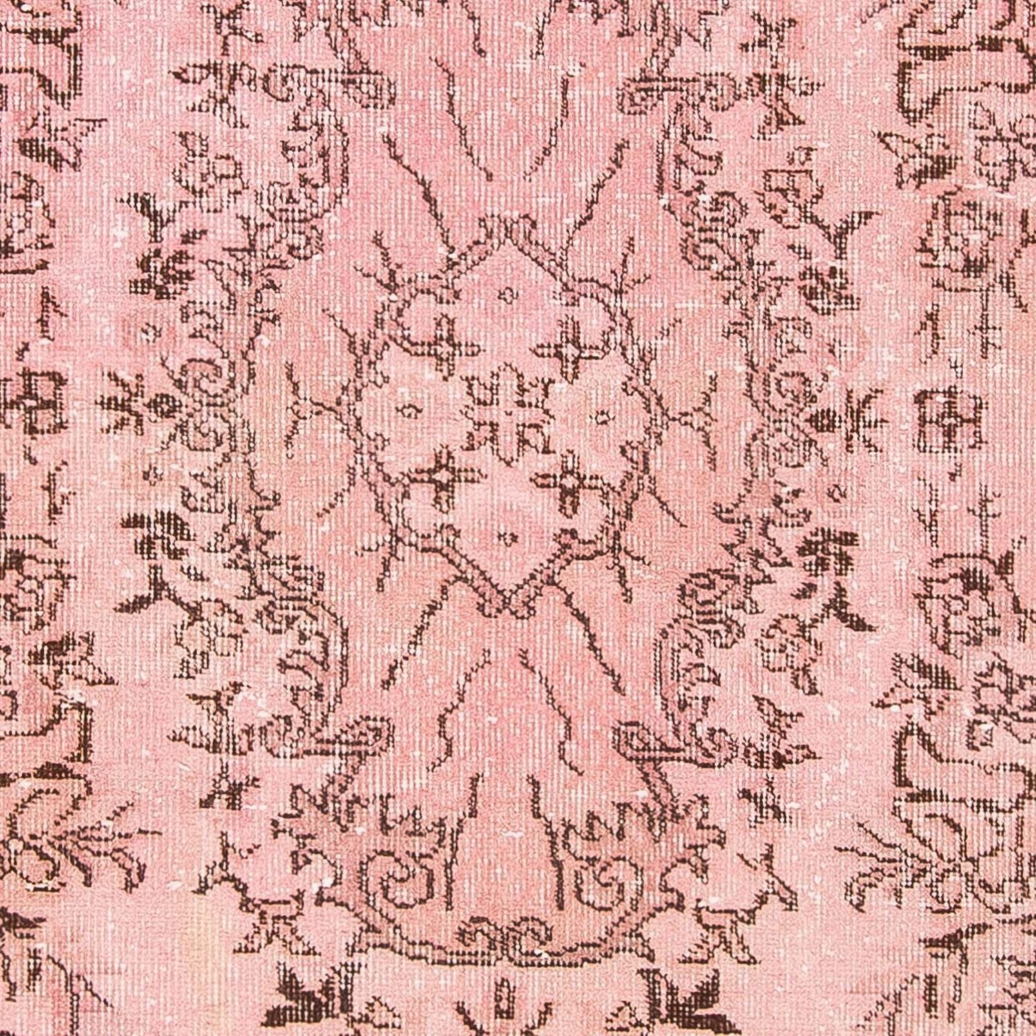 Alfombra Vintage - 217 x 118 cm - rosa