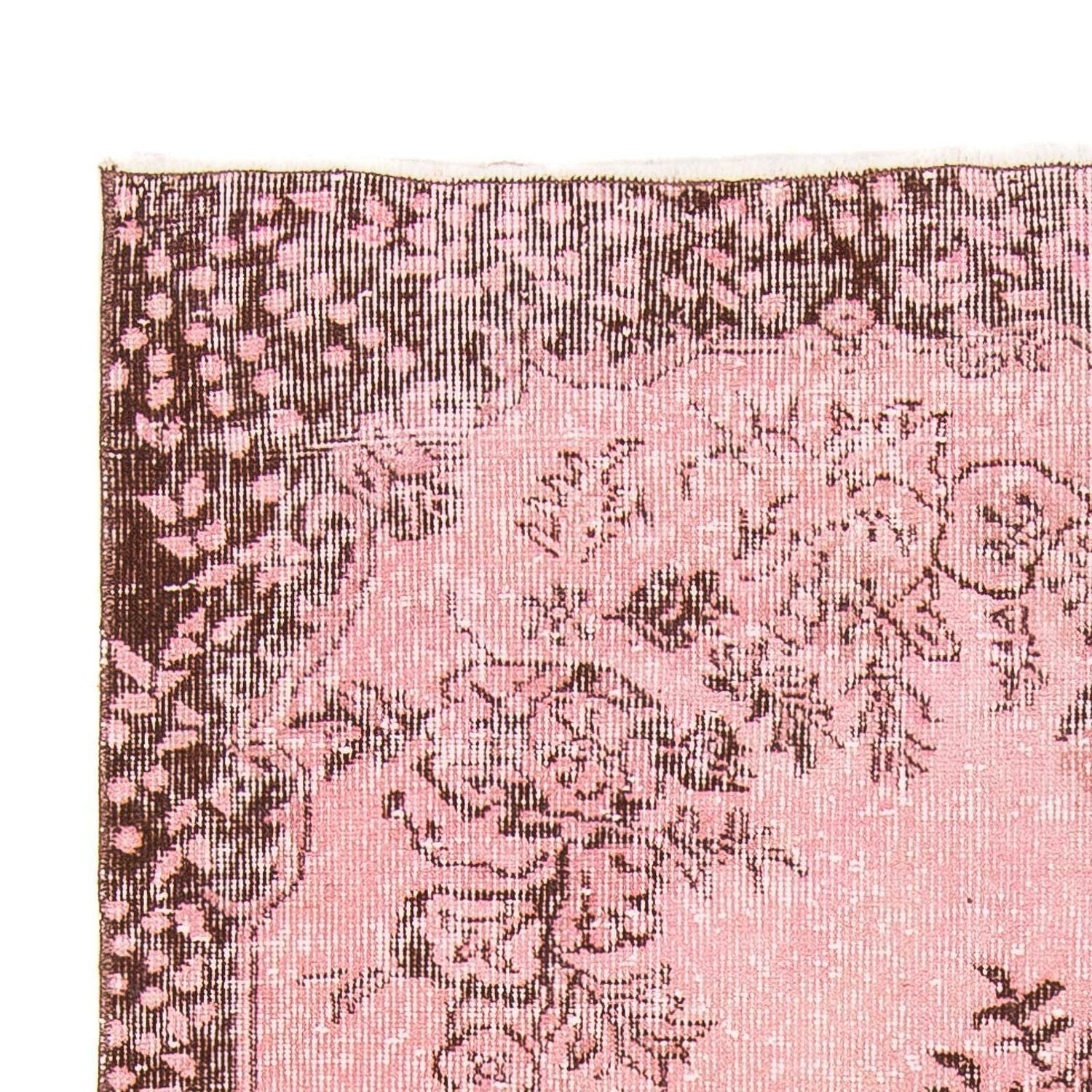 Alfombra Vintage - 217 x 118 cm - rosa