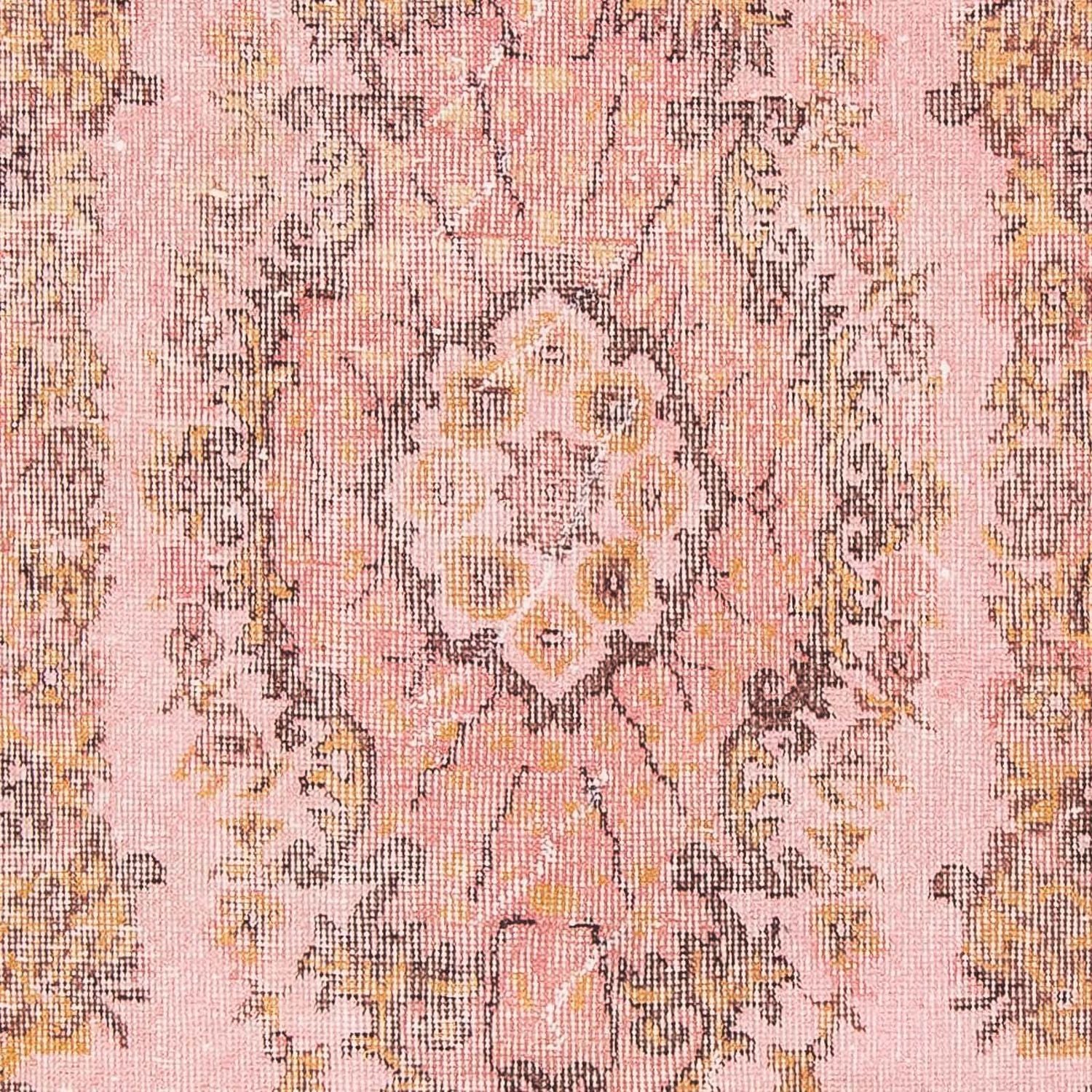 Alfombra de pasillo Alfombra Vintage - 210 x 114 cm - rosa