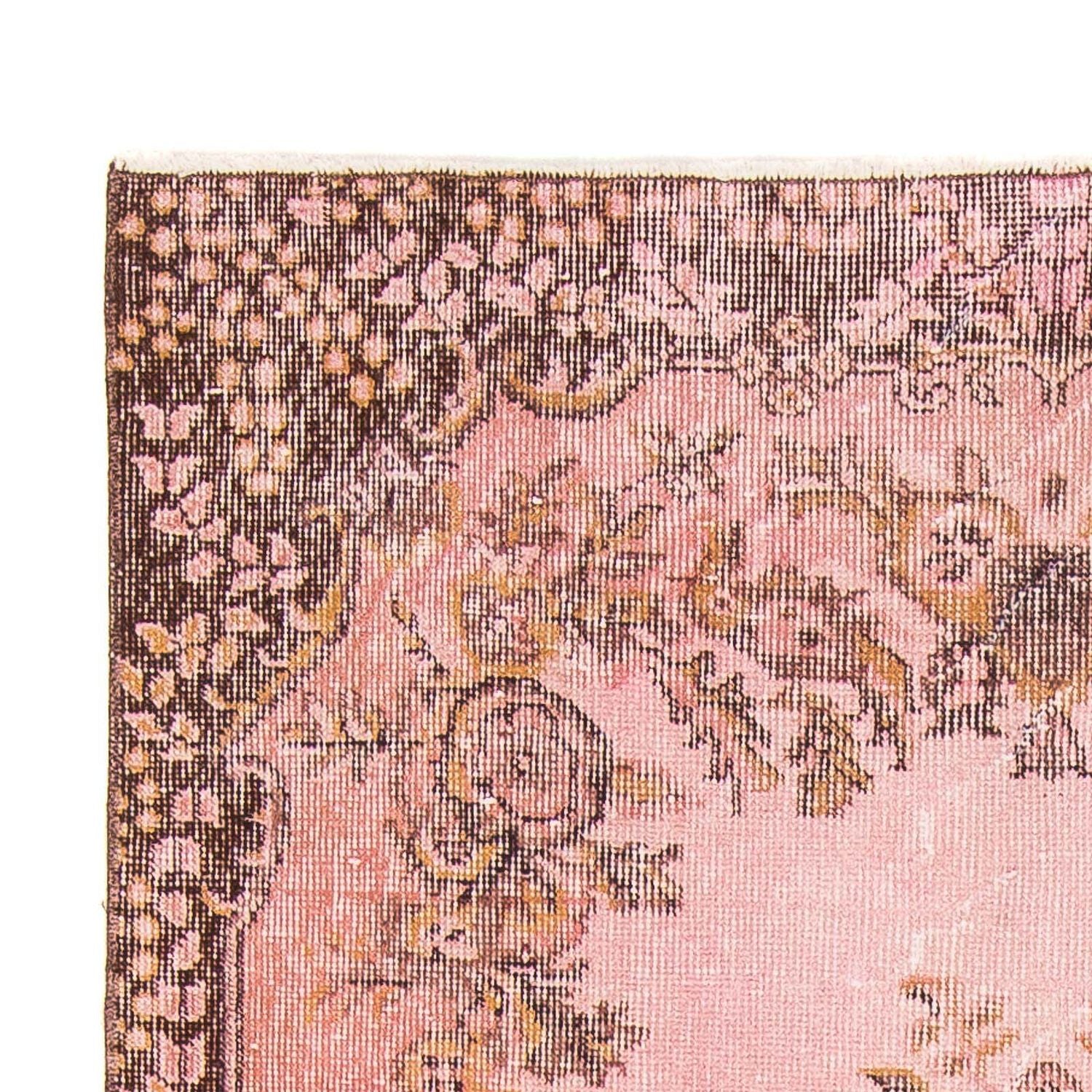 Alfombra de pasillo Alfombra Vintage - 210 x 114 cm - rosa