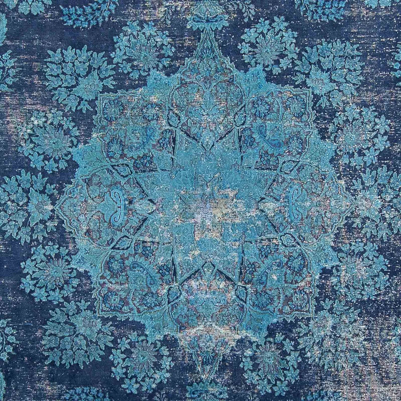 Alfombra Vintage - 333 x 258 cm - azul