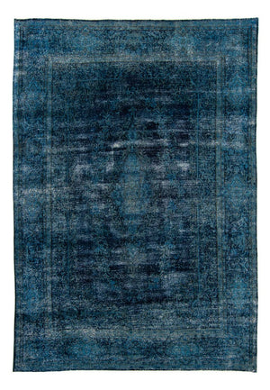 Alfombra Vintage - 384 x 293 cm - azul oscuro