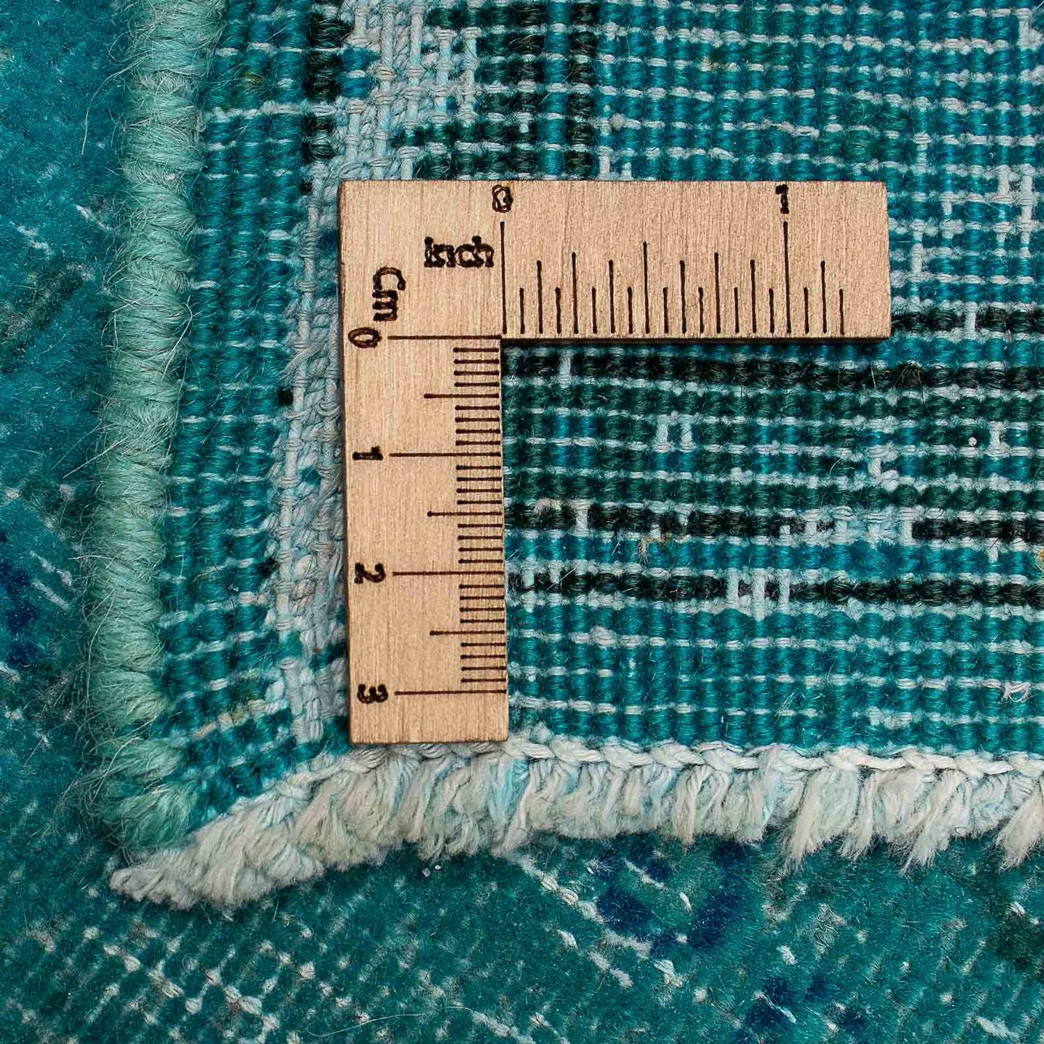 Alfombra Vintage - 395 x 295 cm - azul