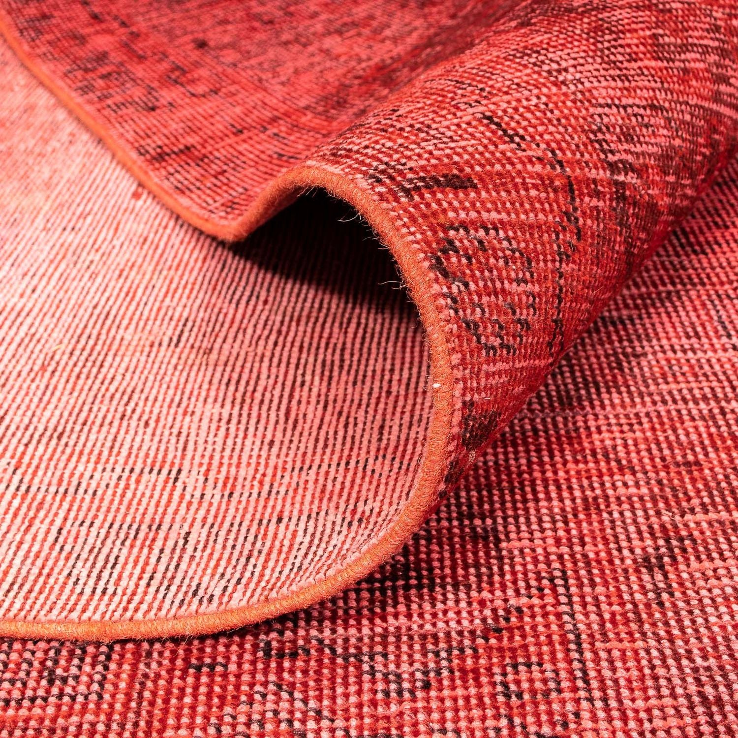 Alfombra Vintage - 370 x 288 cm - rojo oscuro