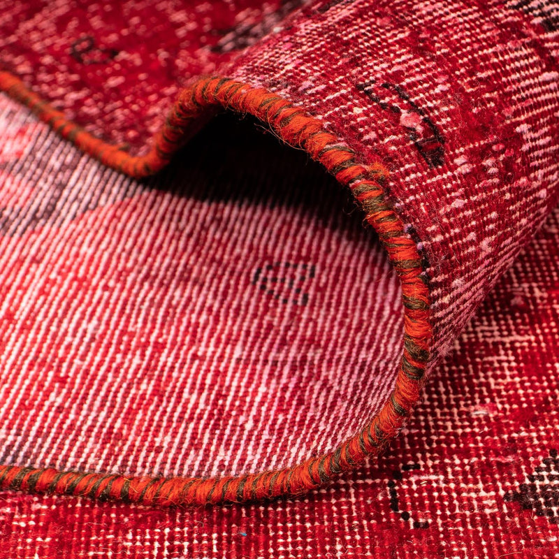 Alfombra Vintage - 385 x 265 cm - rojo oscuro