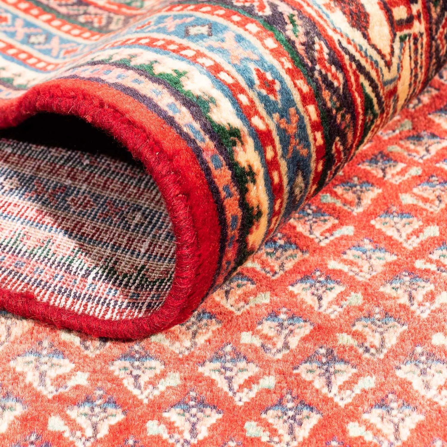 Alfombra persa - Mir - 308 x 211 cm - rojo oscuro