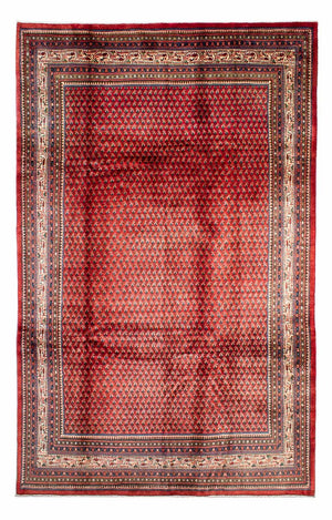 Alfombra persa - Mir - 329 x 214 cm - rojo oscuro