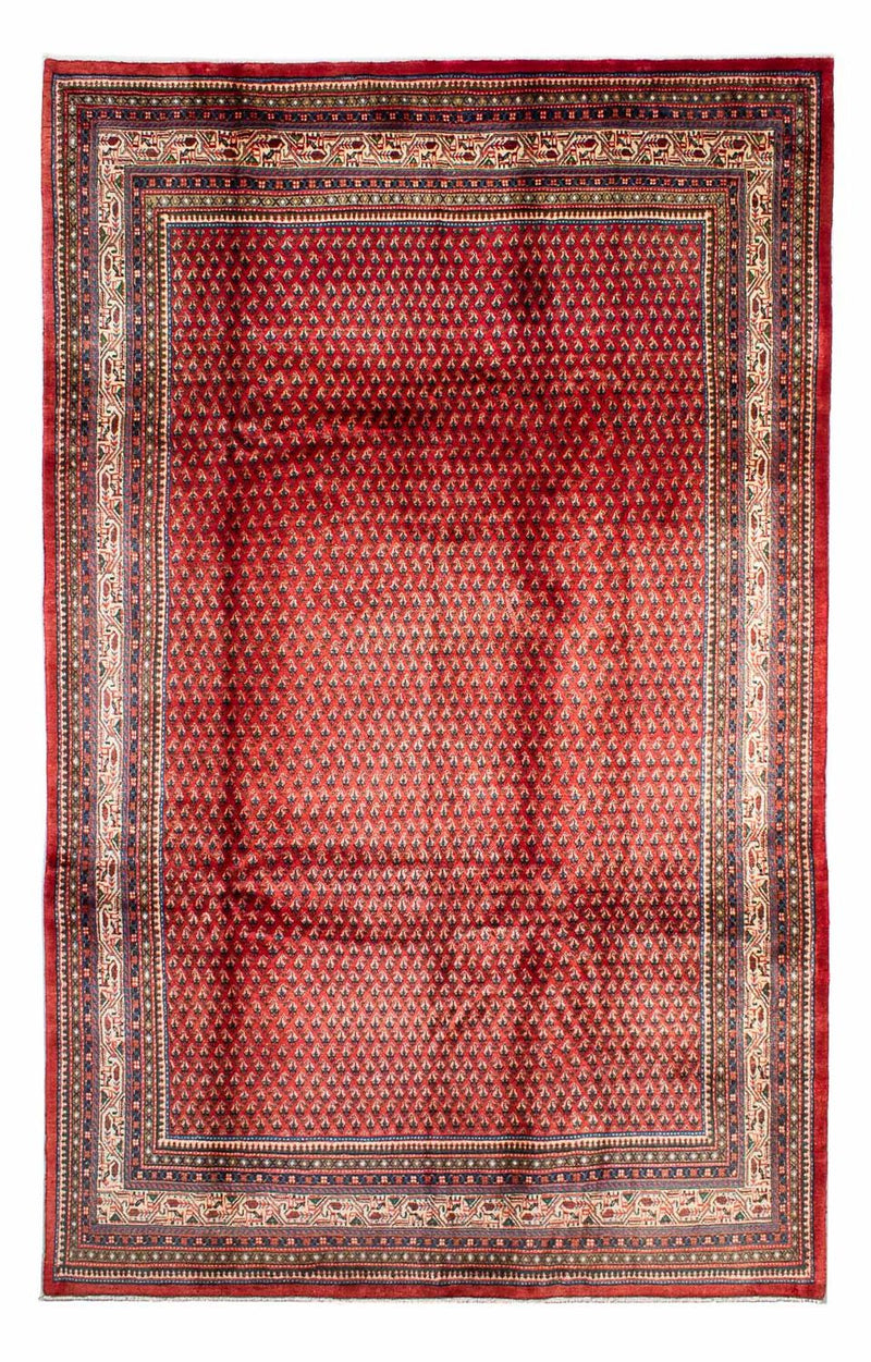 Alfombra persa - Mir - 329 x 214 cm - rojo oscuro