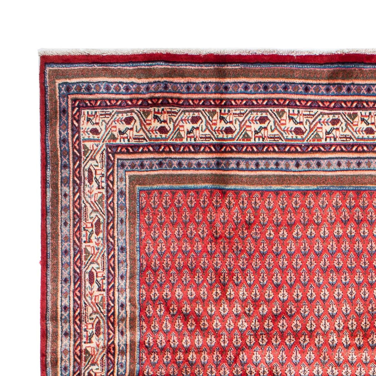 Alfombra persa - Mir - 317 x 219 cm - rojo