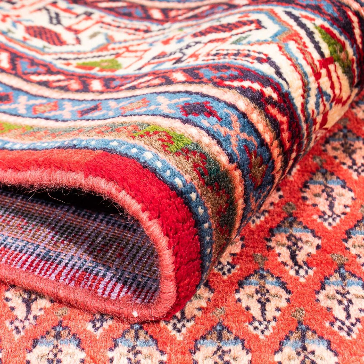 Alfombra persa - Mir - 317 x 219 cm - rojo