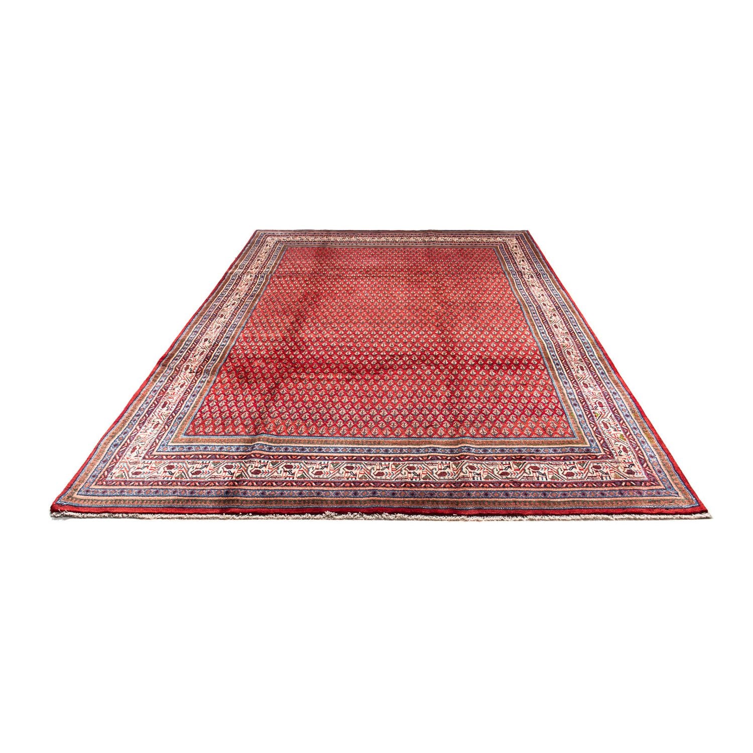Alfombra persa - Mir - 317 x 219 cm - rojo