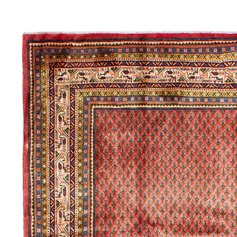 Alfombra persa - Mir - 310 x 215 cm - rojo oscuro