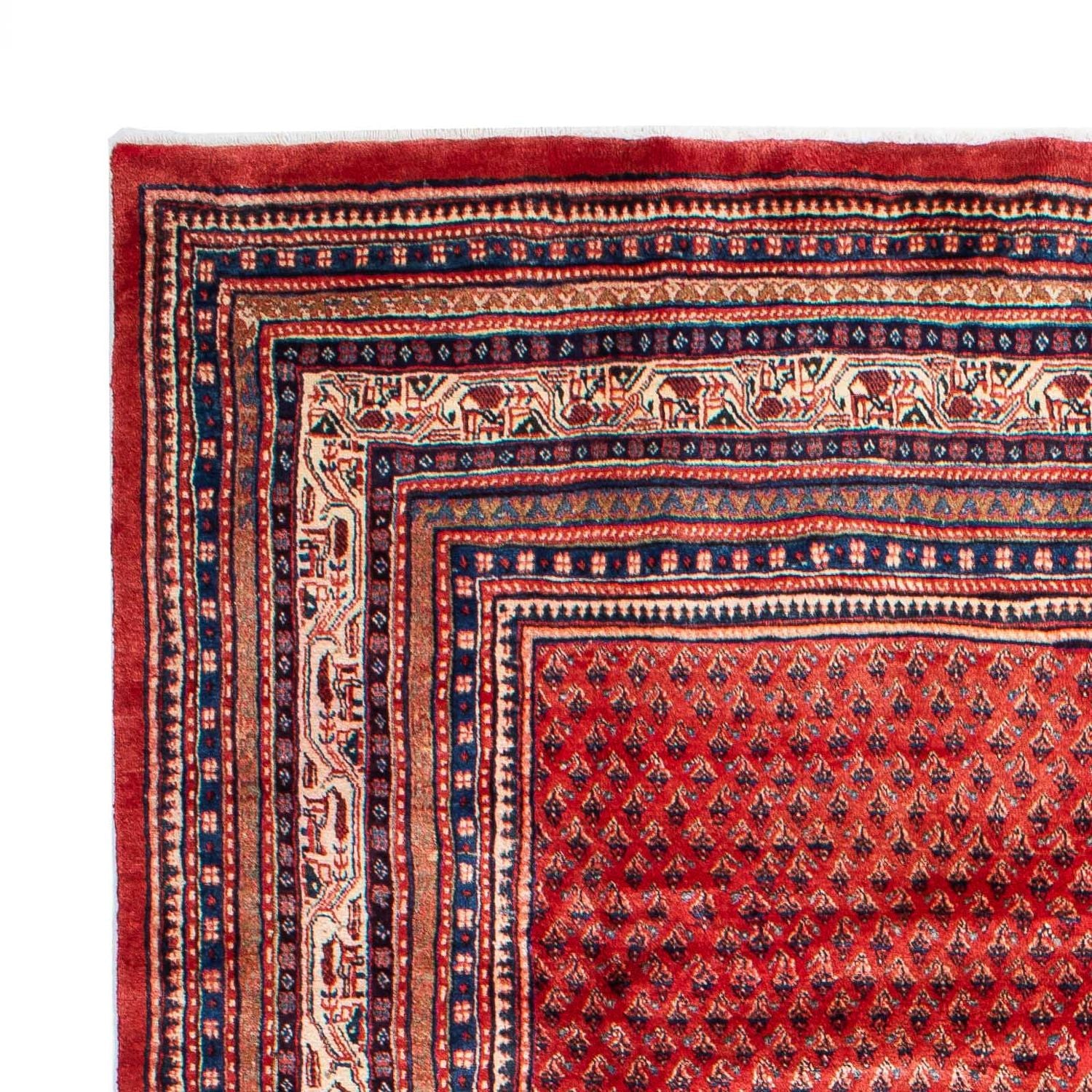 Alfombra persa - Mir - 316 x 220 cm - rojo