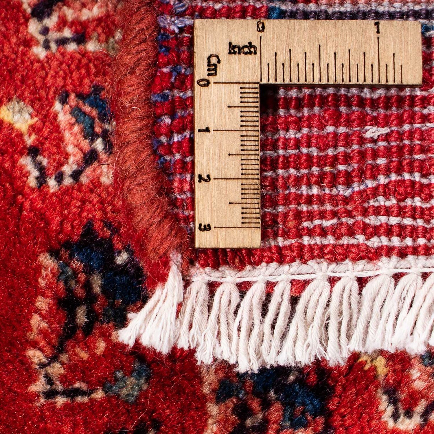 Alfombra persa - Mir - 316 x 220 cm - rojo