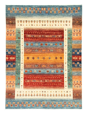 Alfombra Gabbeh - Loribaft Persa - 197 x 151 cm - multicolor
