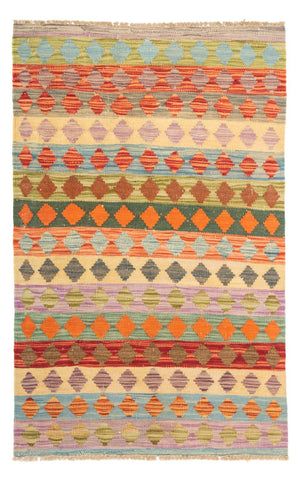 Alfombra Kelim - Splash - 125 x 80 cm - multicolor