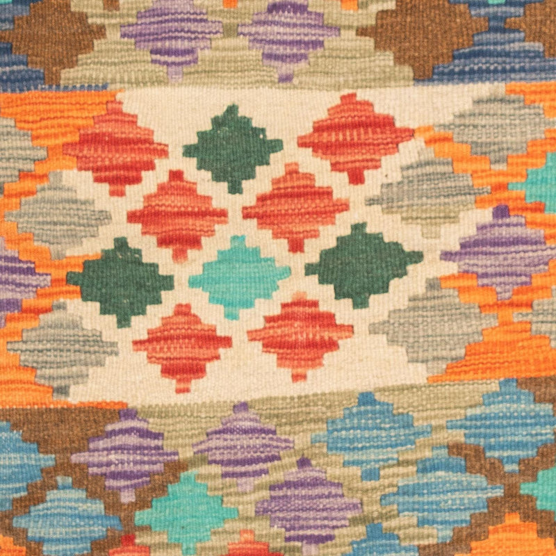 Alfombra Kelim - Splash - 125 x 80 cm - multicolor