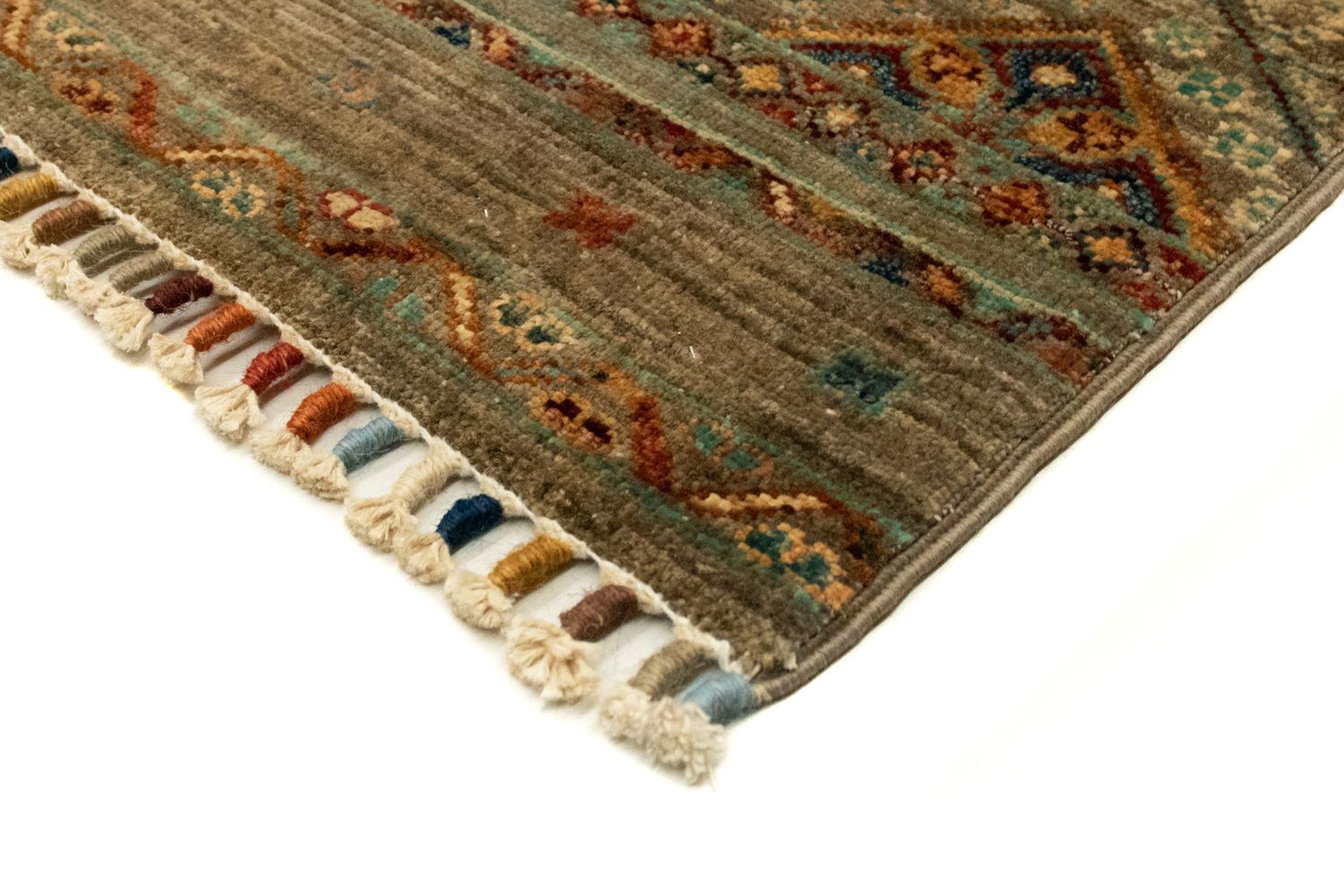 Alfombra Ziegler - Moderna - 123 x 82 cm - marrón oscuro