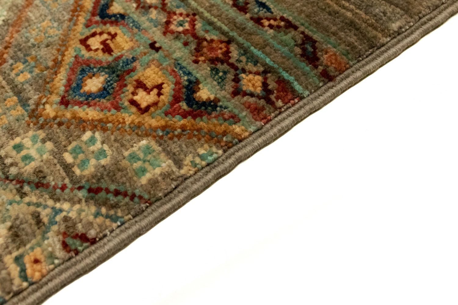 Alfombra Ziegler - Moderna - 123 x 82 cm - marrón oscuro