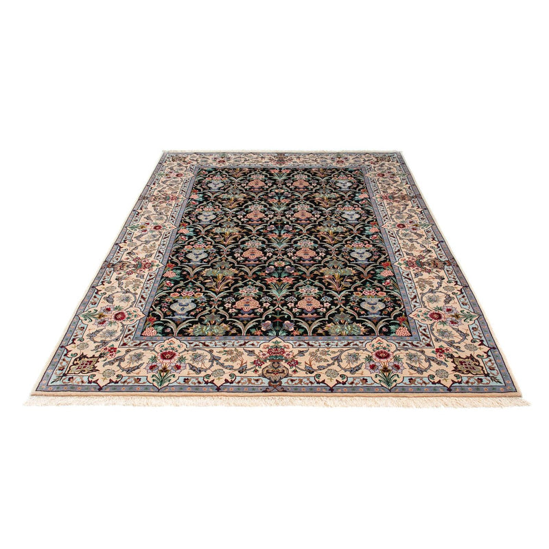 Alfombra Persa - Isfahan - Prima - 233 x 156 cm - azul oscuro
