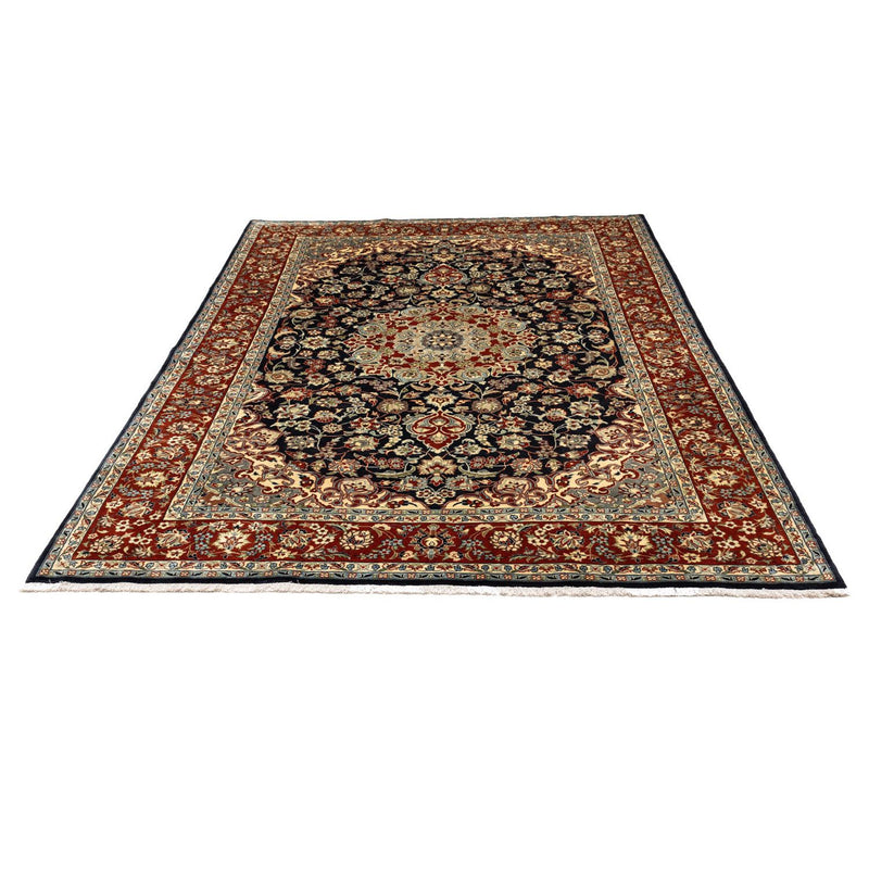 Alfombra persa - Real - 294 x 203 cm - azul oscuro