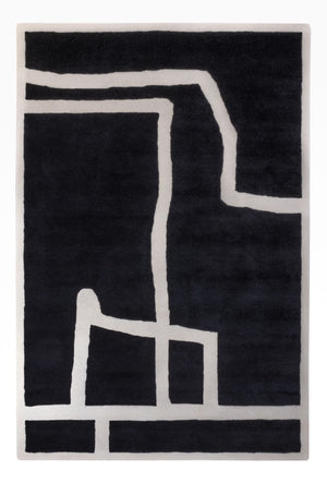 Alfombra de lana - Urban-Edge - rectángulo