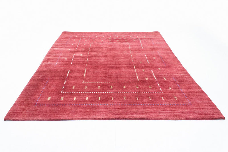 Alfombra Gabbeh - Softy - 240 x 170 cm - rojo