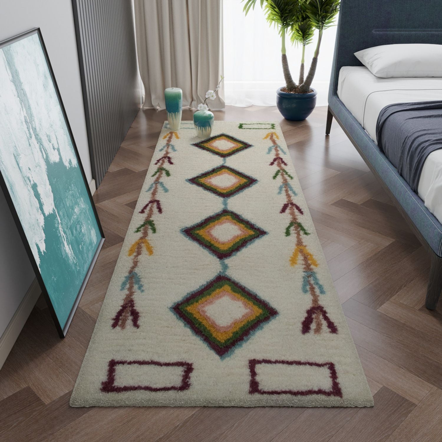 Alfombra de lana - Bedouin Bliss - alfombra de pasillo